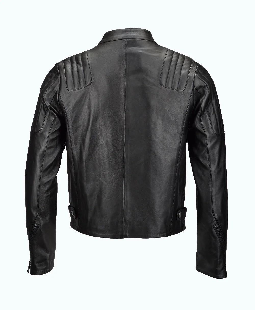 Leather Jacket Black Toledo