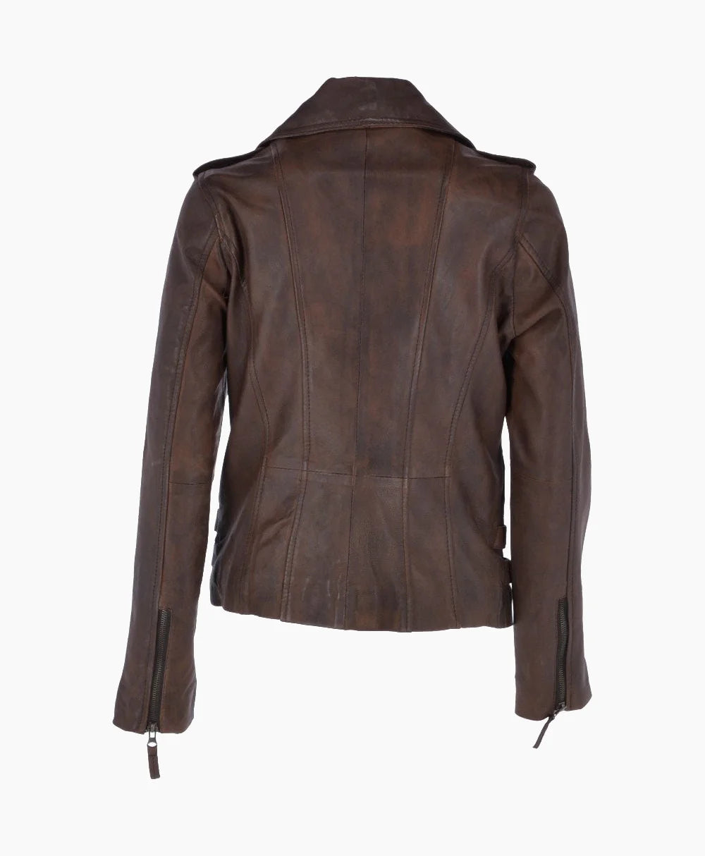 Leather Jacket Brown Muncie