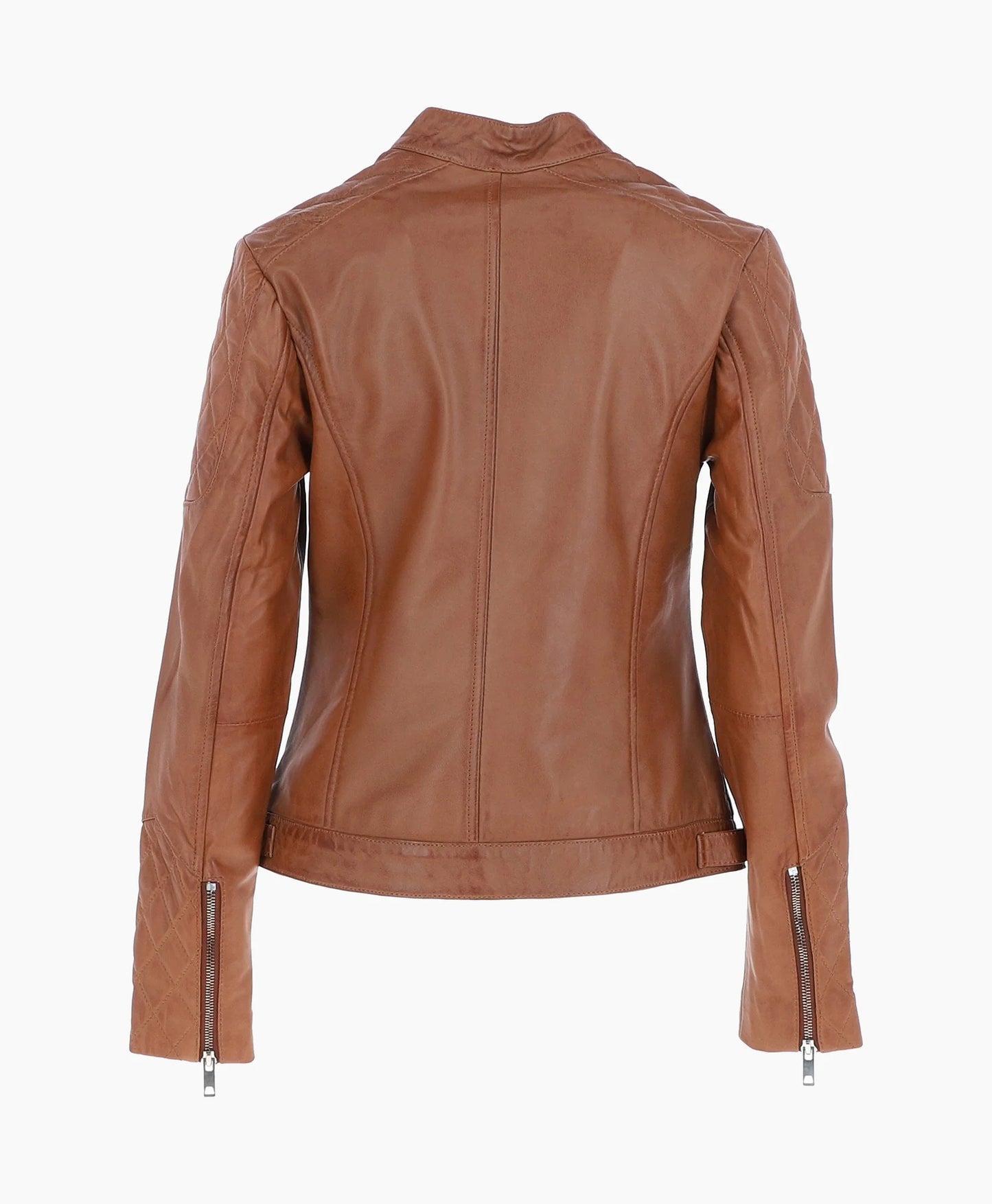 Leather Jacket Tan Malibu