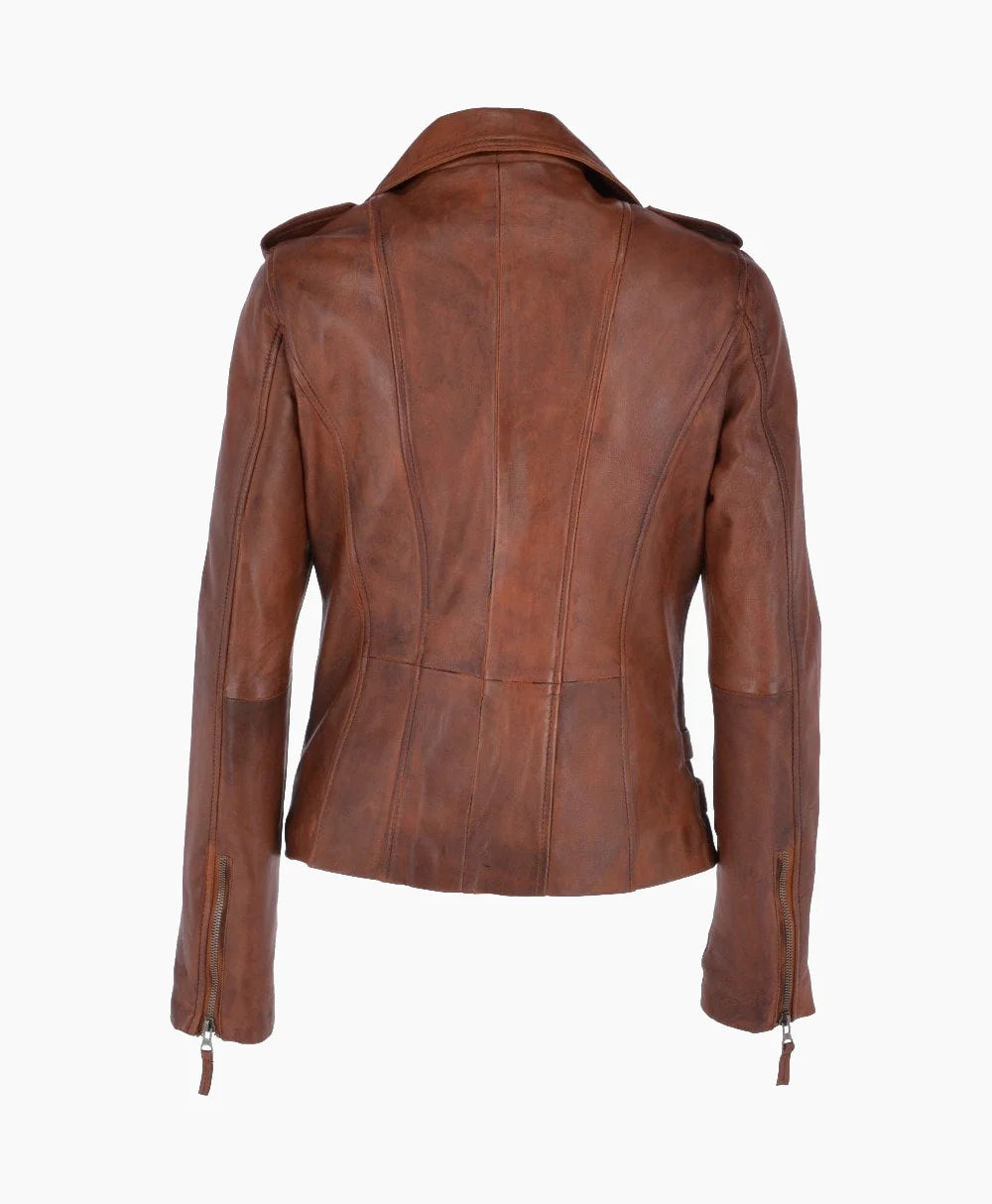 Leather Jacket Tan Muncie