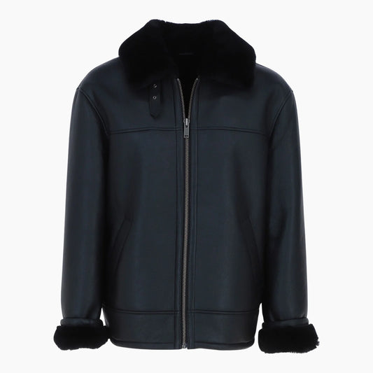 Sheepskin Jacket Black Colorado